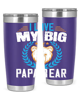 I love my big papa bear 16#- Bears- Tumbler