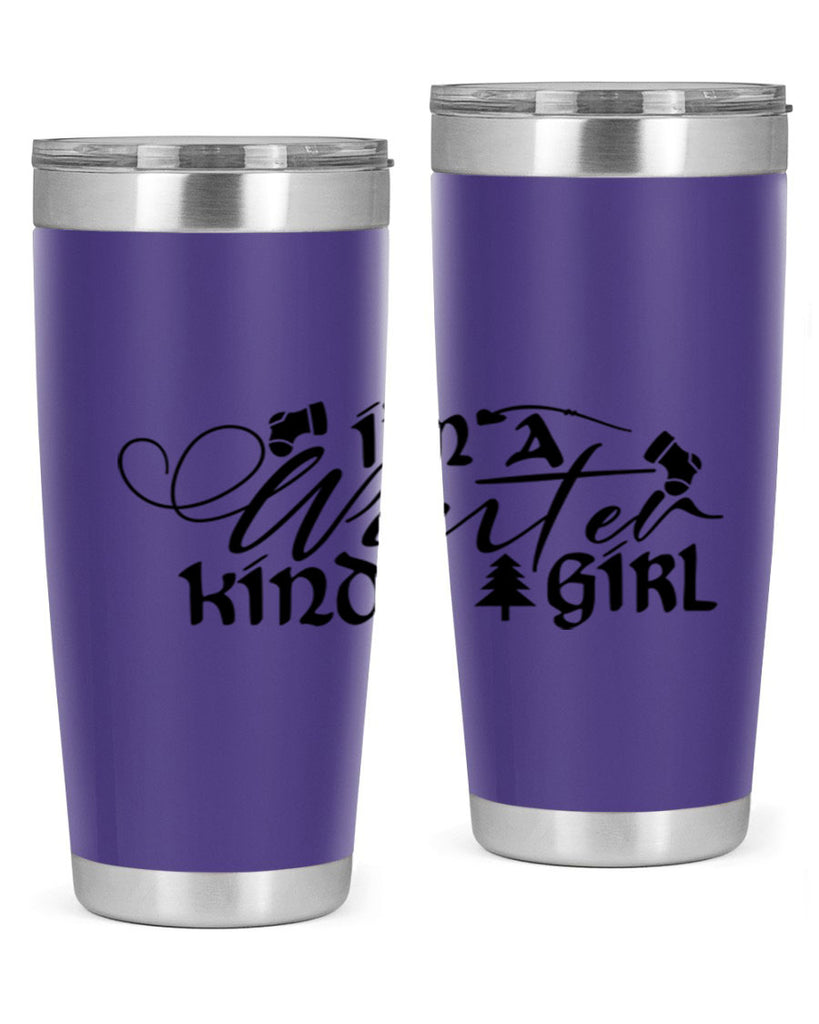 I m A Winter Kinda Girl 230#- winter- Tumbler
