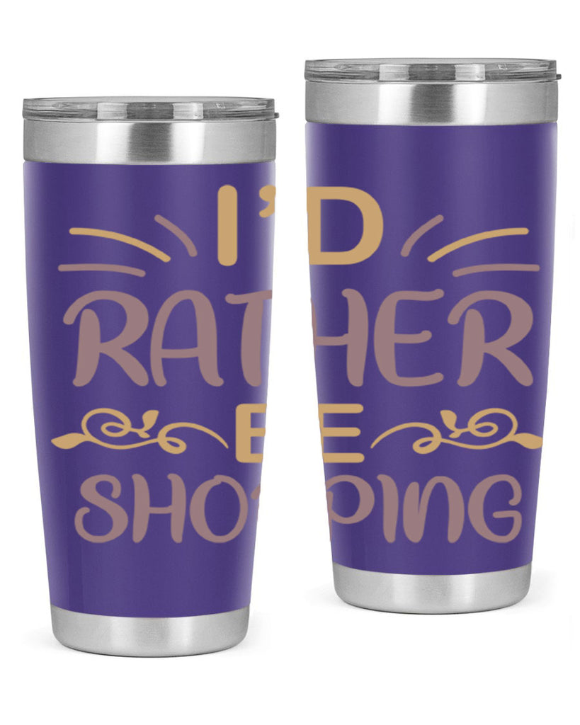 Id Rather Be Shopping 109#- fashion- Cotton Tank