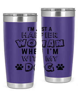 Im Just A Style 39#- dog- Tumbler