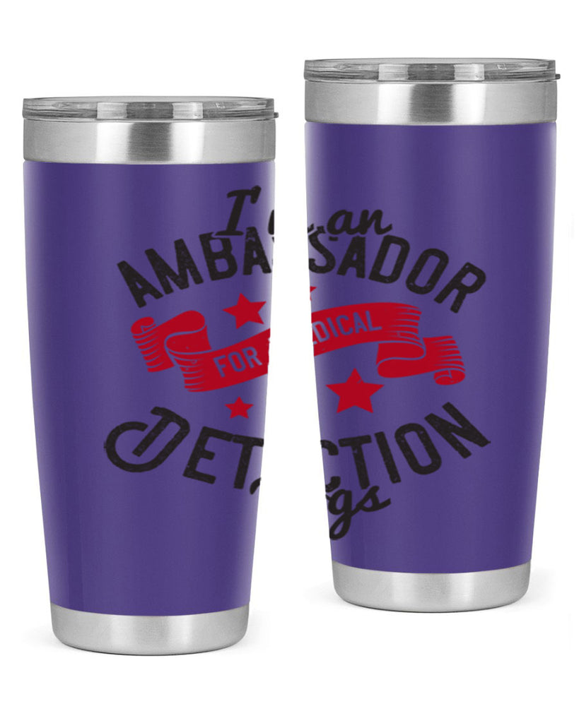 Im an ambassador for Medical Detection dogs Style 41#- medical- tumbler