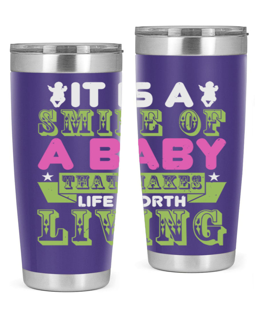 It is a smile of a baby Style 188#- baby- tumbler