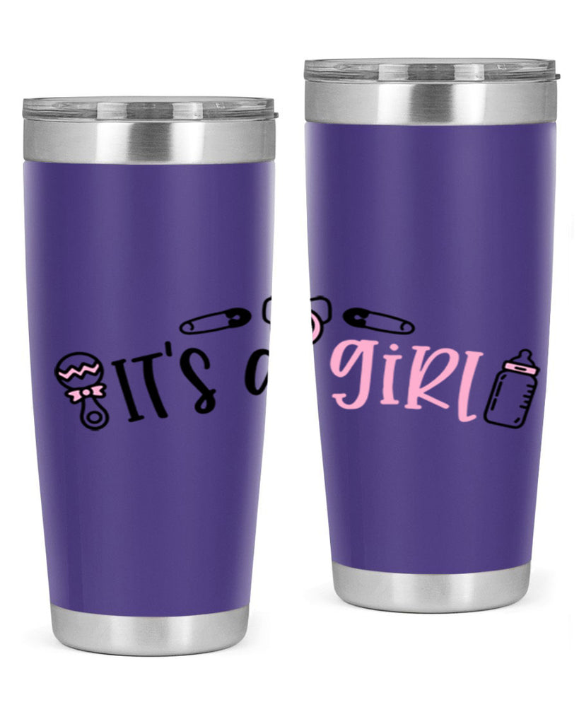 Its A Girl Style 78#- baby- tumbler