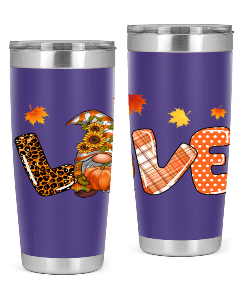 LOVEFallGnomeAutumn 416#- fall- Tumbler