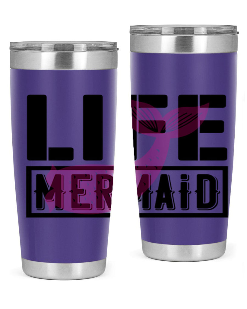 Life mermaid 303#- mermaid- Tumbler