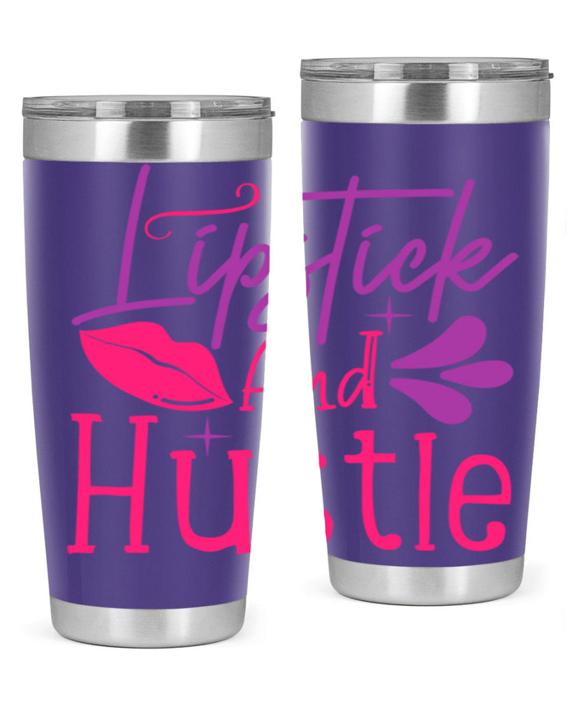 Lipstick And Hustle Style 229#- make up- Tumbler