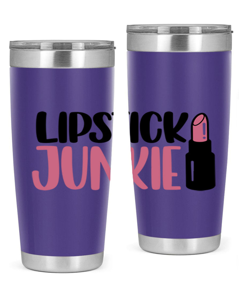 Lipstick Junkie Style 56#- make up- Tumbler
