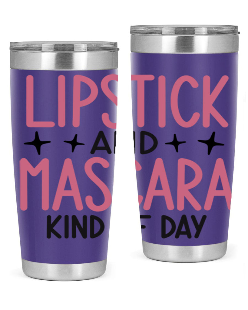 Lipstick and Mascara Kind of Day Style 57#- make up- Tumbler