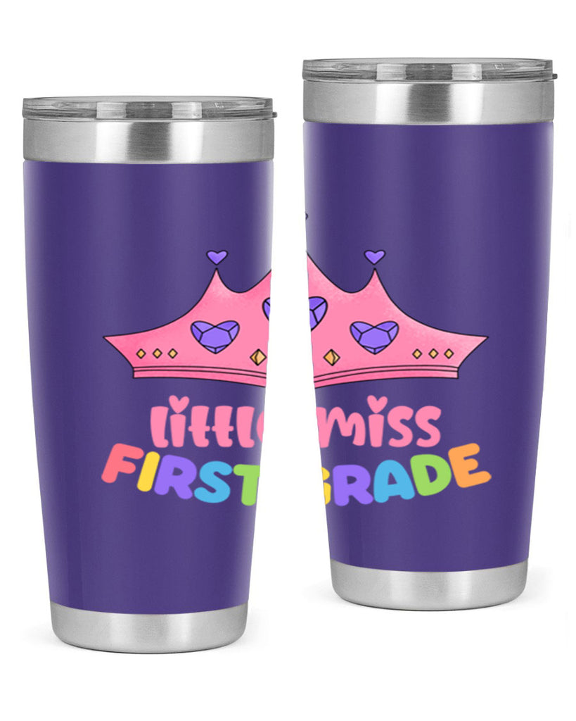 Little Miss 1st Grade 9#- 1st grade- Tumbler