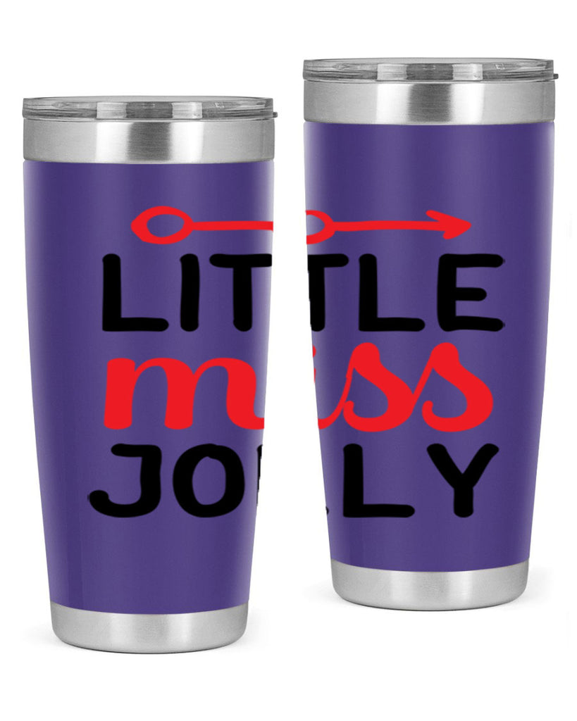 Little miss jolly 306#- winter- Tumbler
