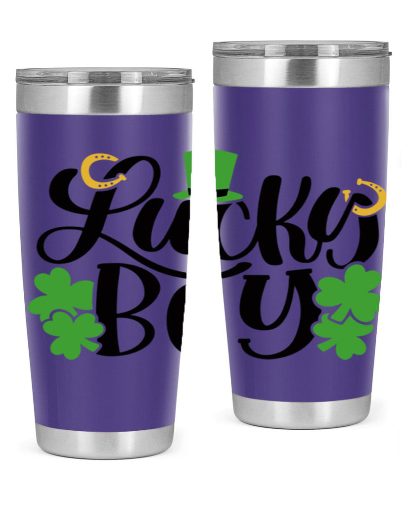 Lucky Boy Style 59#- St Patricks Day- Tumbler