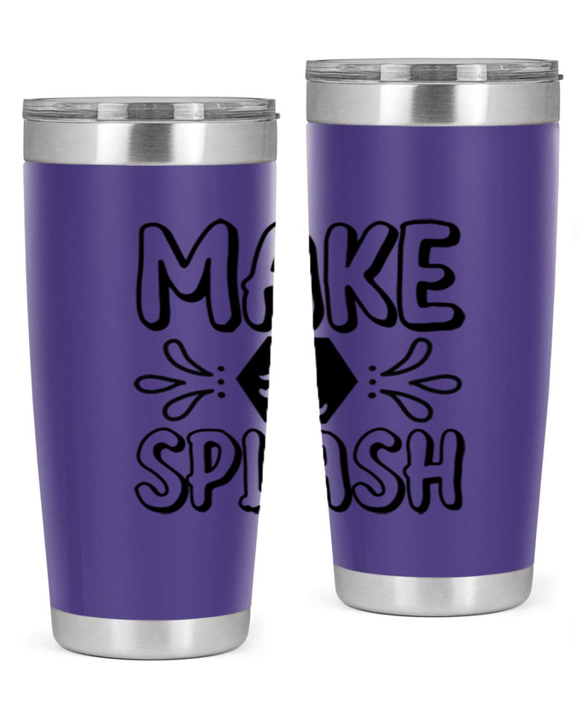 Make a splash 310#- mermaid- Tumbler