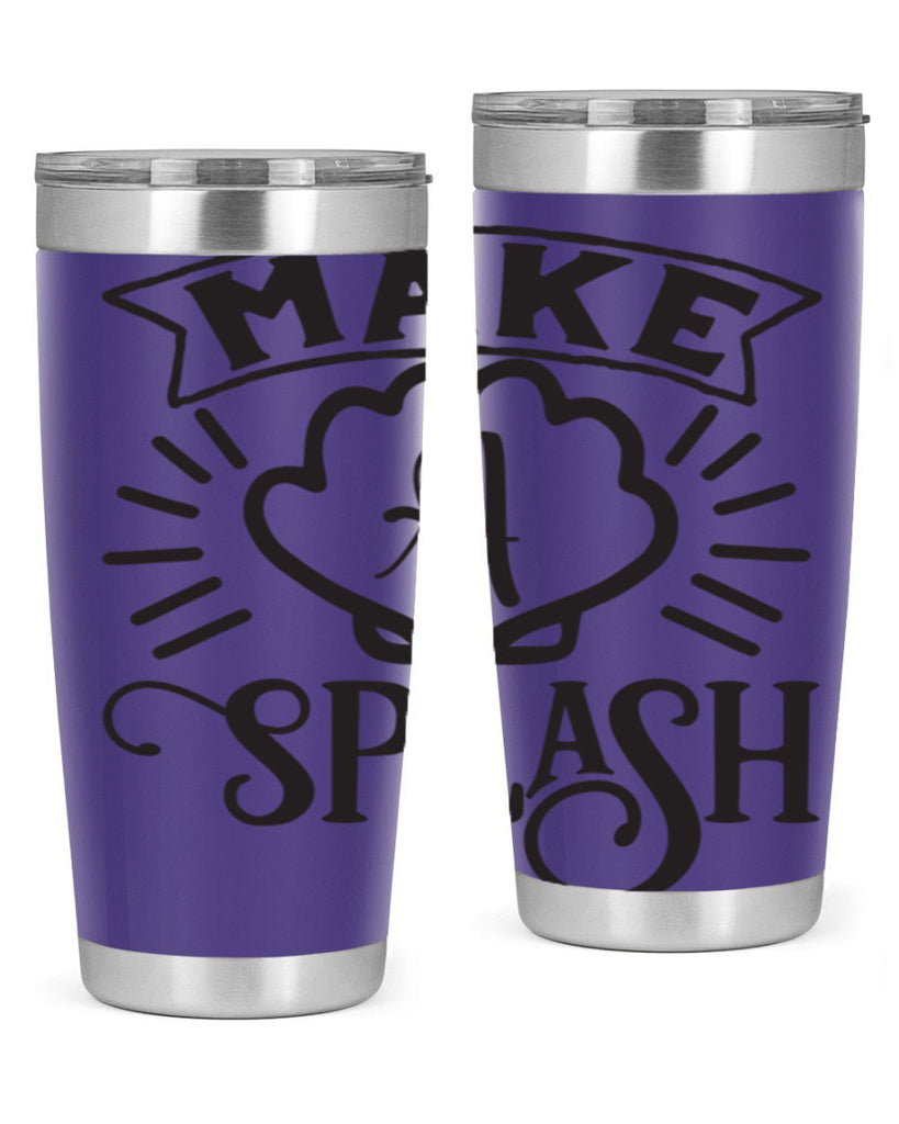 Make a splash 312#- mermaid- Tumbler