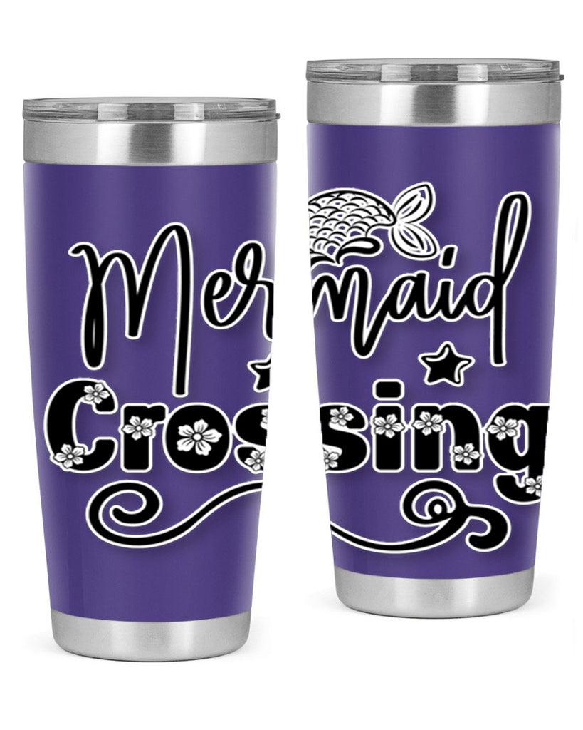 Mermaid Crossing 400#- mermaid- Tumbler