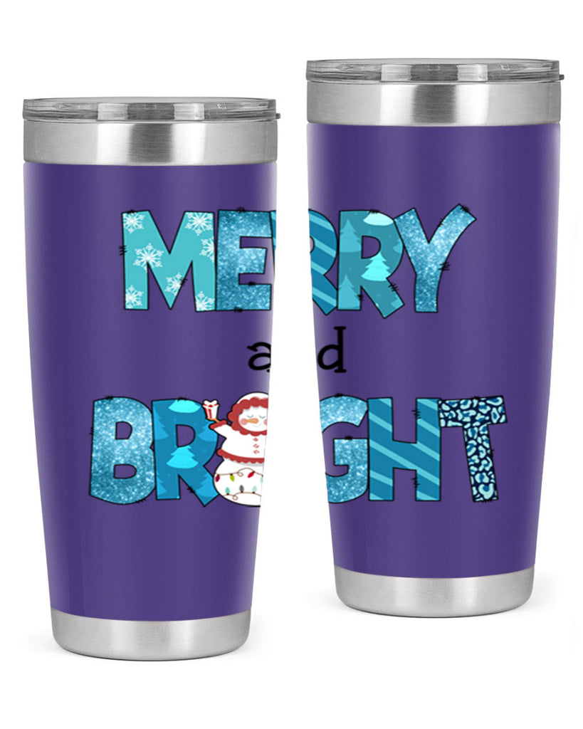 Merry and Bright 321#- winter- Tumbler