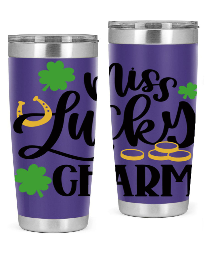 Miss Lucky Charm Style 47#- St Patricks Day- Tumbler