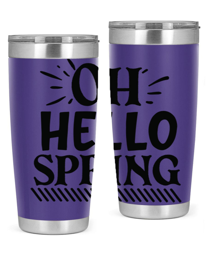 Oh hello spring 7#- spring- Tumbler