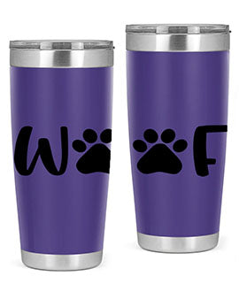 Peace Love Dogs Style 12#- dog- Tumbler