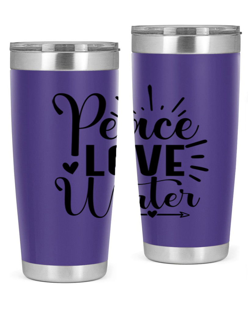 Peace Love Winter 331#- winter- Tumbler