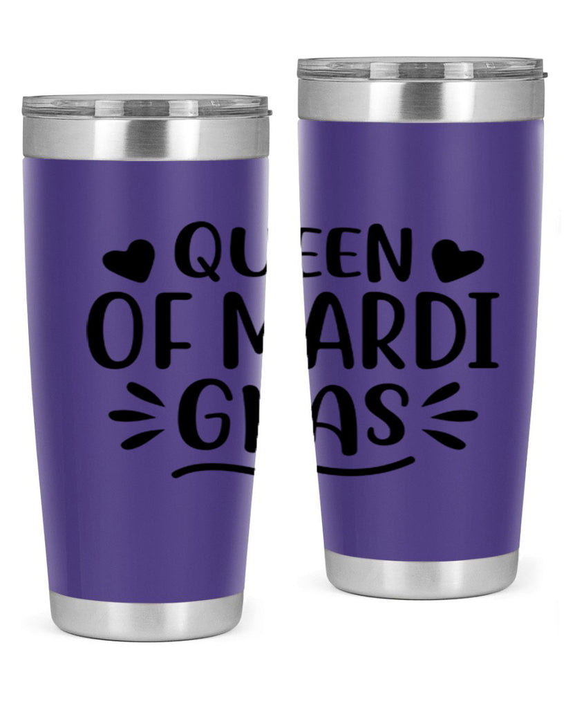 Queen Of Mardi Gras 133#- fashion- Cotton Tank