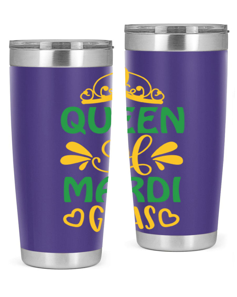 Queen Of Mardi Gras 134#- fashion- Cotton Tank