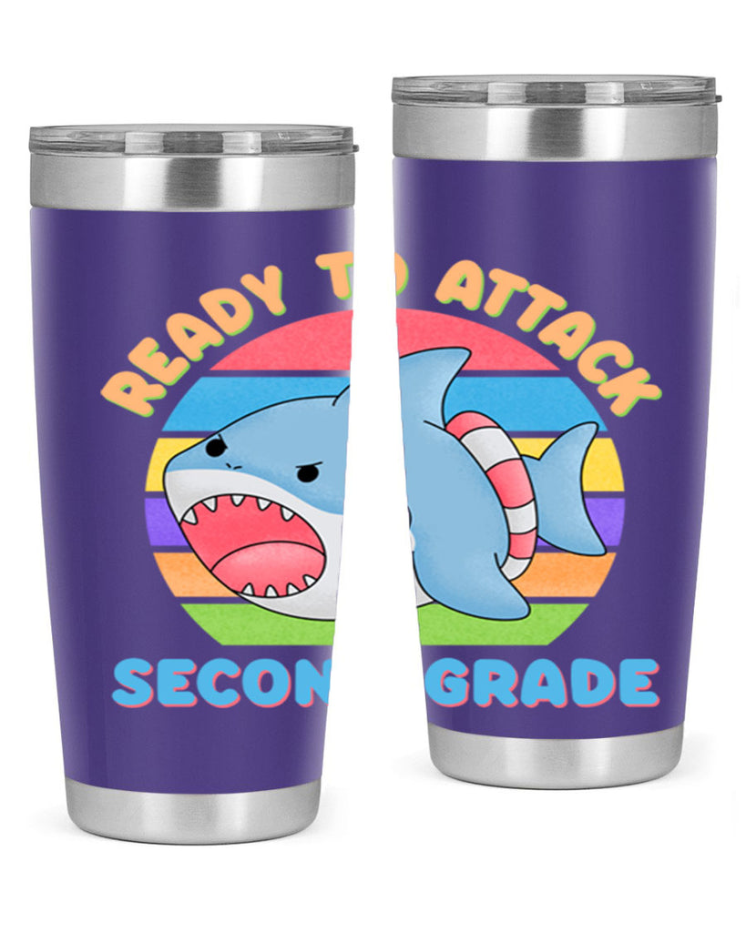 Ready to Attack 2nd Grade 19#- second grade- Tumbler