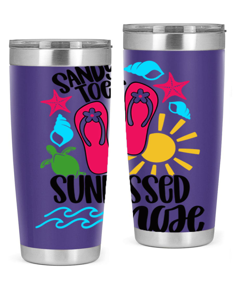 Sandy Toes Sunkissed Nose Style 27#- summer- Tumbler