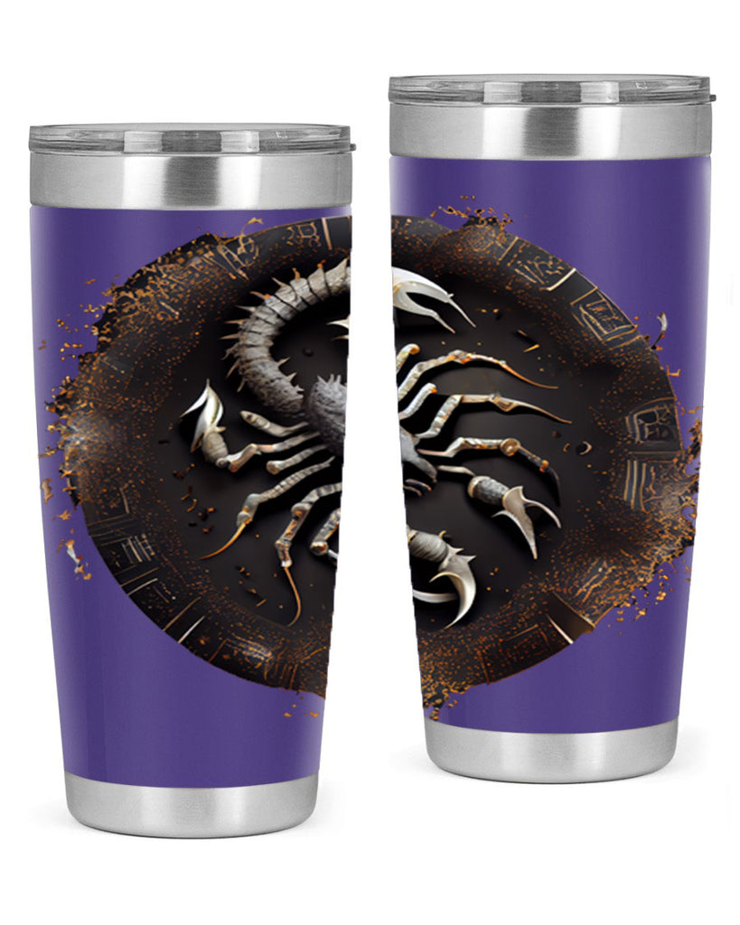 Scorpius 467#- zodiac- Tumbler