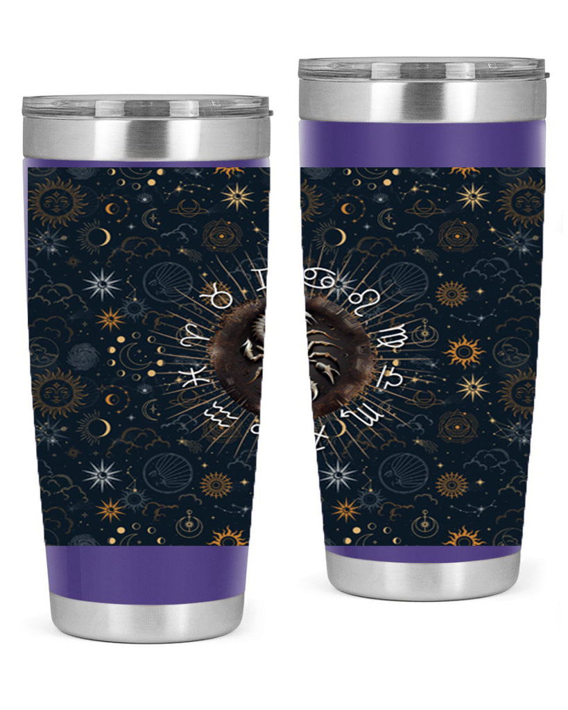 Scorpius Straight 466#- zodiac- Tumbler