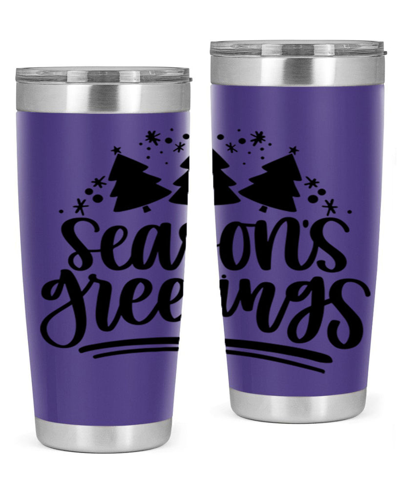 Seasons Greetings345#- winter- Tumbler