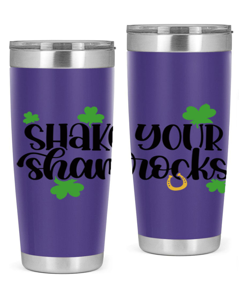 Shake Your Shamrocks Style 32#- St Patricks Day- Tumbler