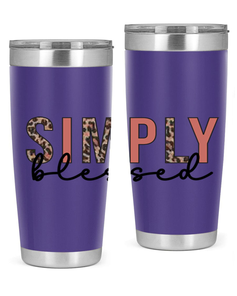 Simply blessed 575#- fall- Tumbler