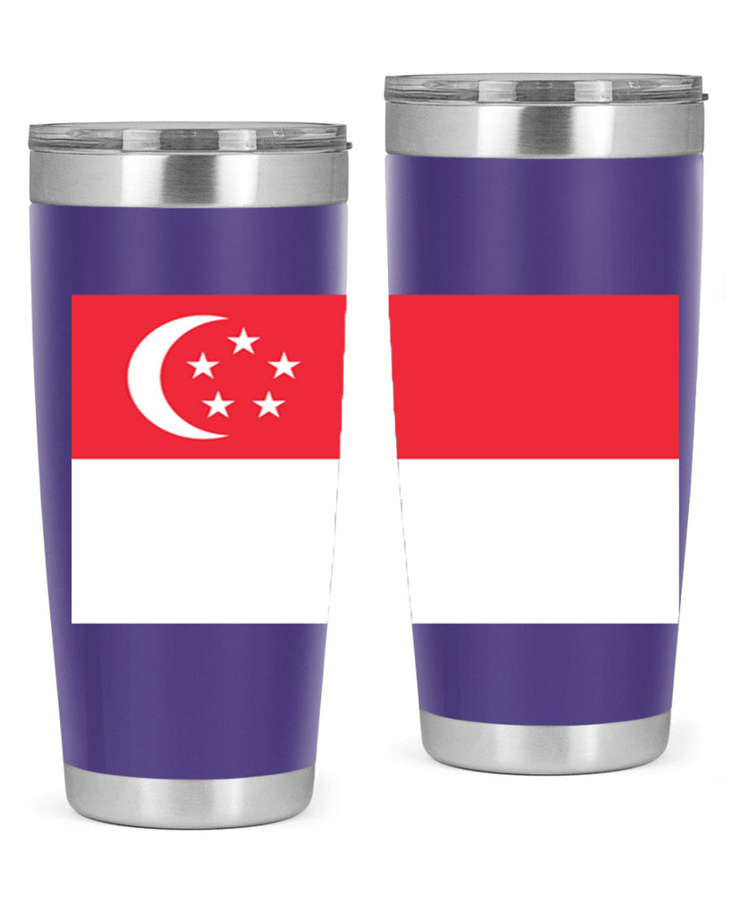 Singapore 41#- world flags- Tumbler