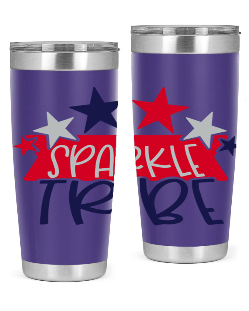 Sparkle Tribe Style 172#- Fourt Of July- Tumbler