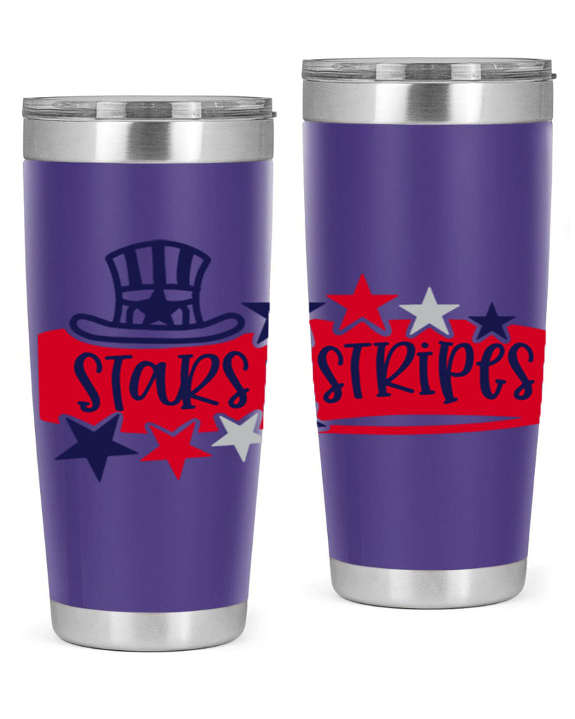 Stars Stripes Style 175#- Fourt Of July- Tumbler