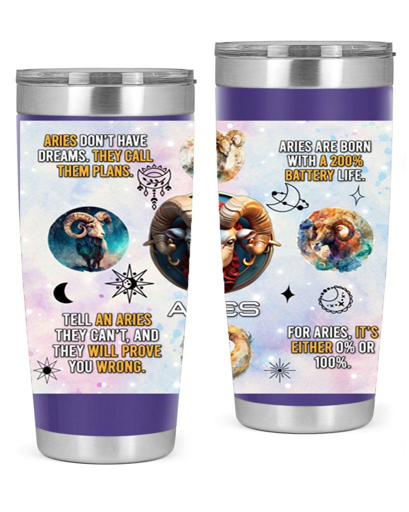 StraightAries 469#- zodiac- Tumbler