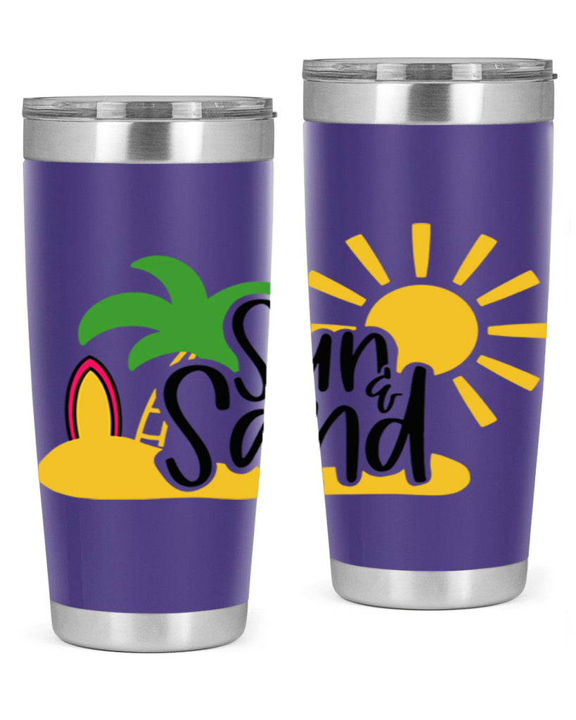 Sun Sand Style 17#- summer- Tumbler