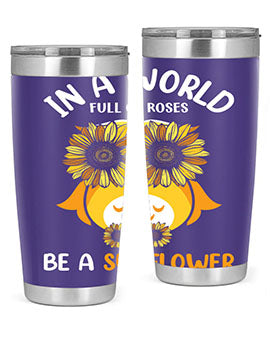 Sunflower Owl In A World A TurtleRabbit 18#- owl- Tumblers