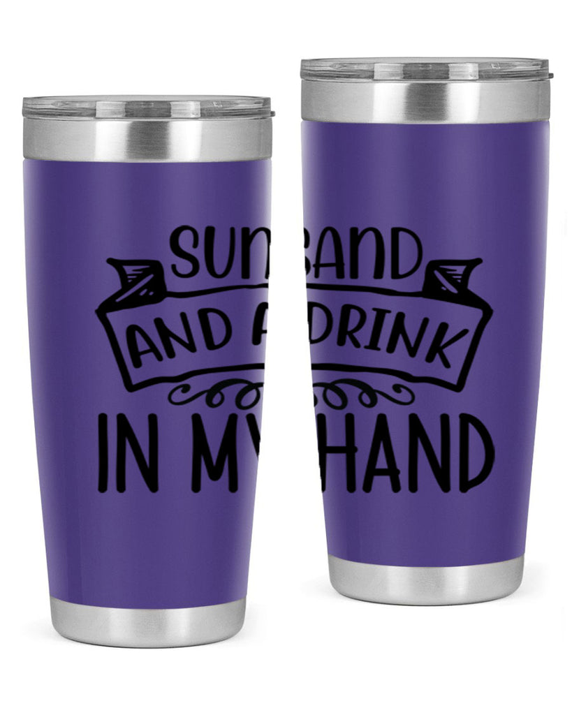 Sunsandandadrinkin 483#- zodiac- Tumbler