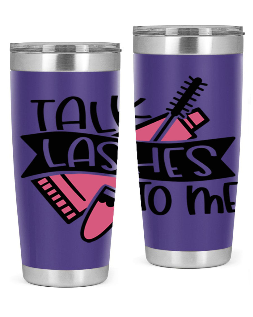 Talk Lashes To Me Style 17#- make up- Tumbler