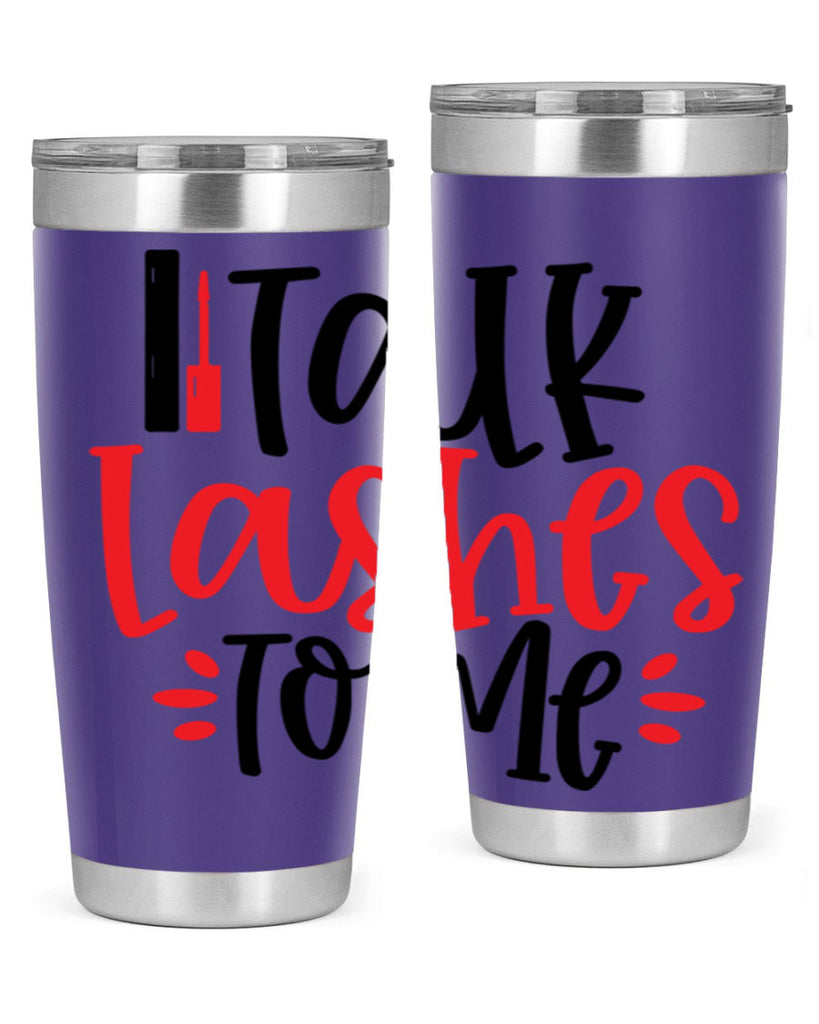 Talk Lashes To Me Style 219#- make up- Tumbler