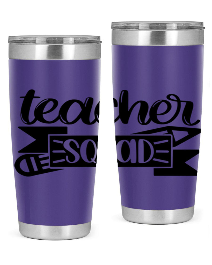 Teacher Squad Style 48#- teacher- tumbler