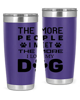 The More People Style 2#- dog- Tumbler