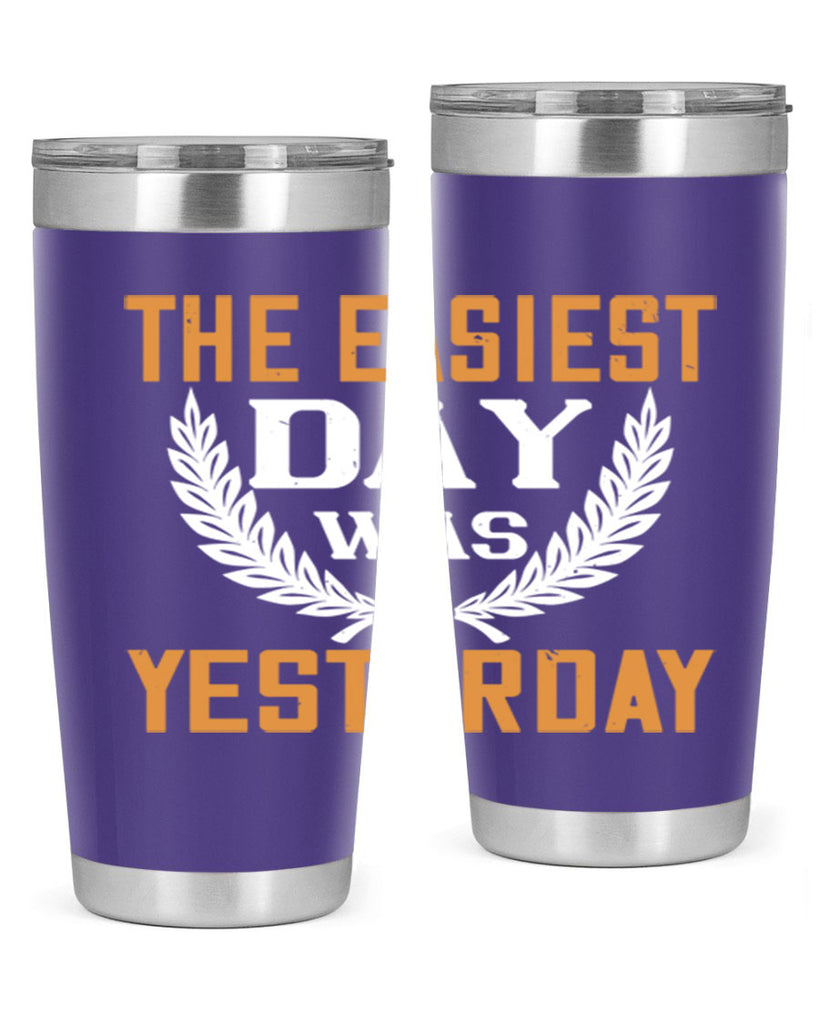 The easiest day was yesterday 1834#- badminton- Tumbler
