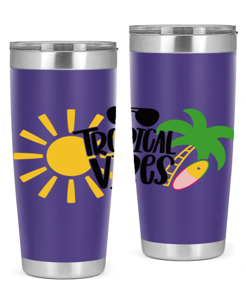 Tropical Vibes Style 9#- summer- Tumbler