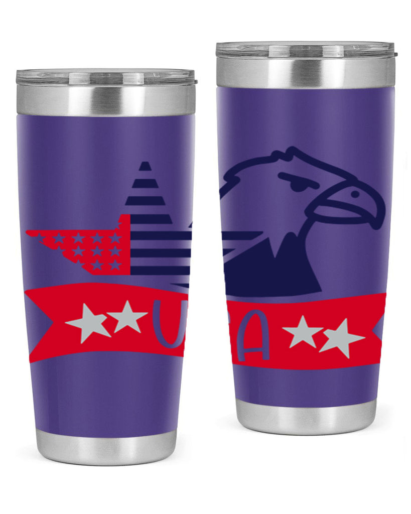 USA Style 182#- Fourt Of July- Tumbler