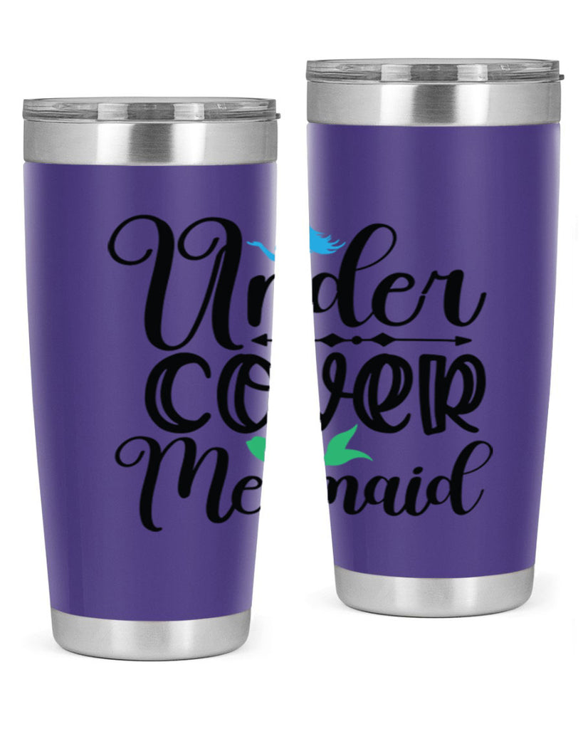 Under Cover Mermaid 651#- mermaid- Tumbler