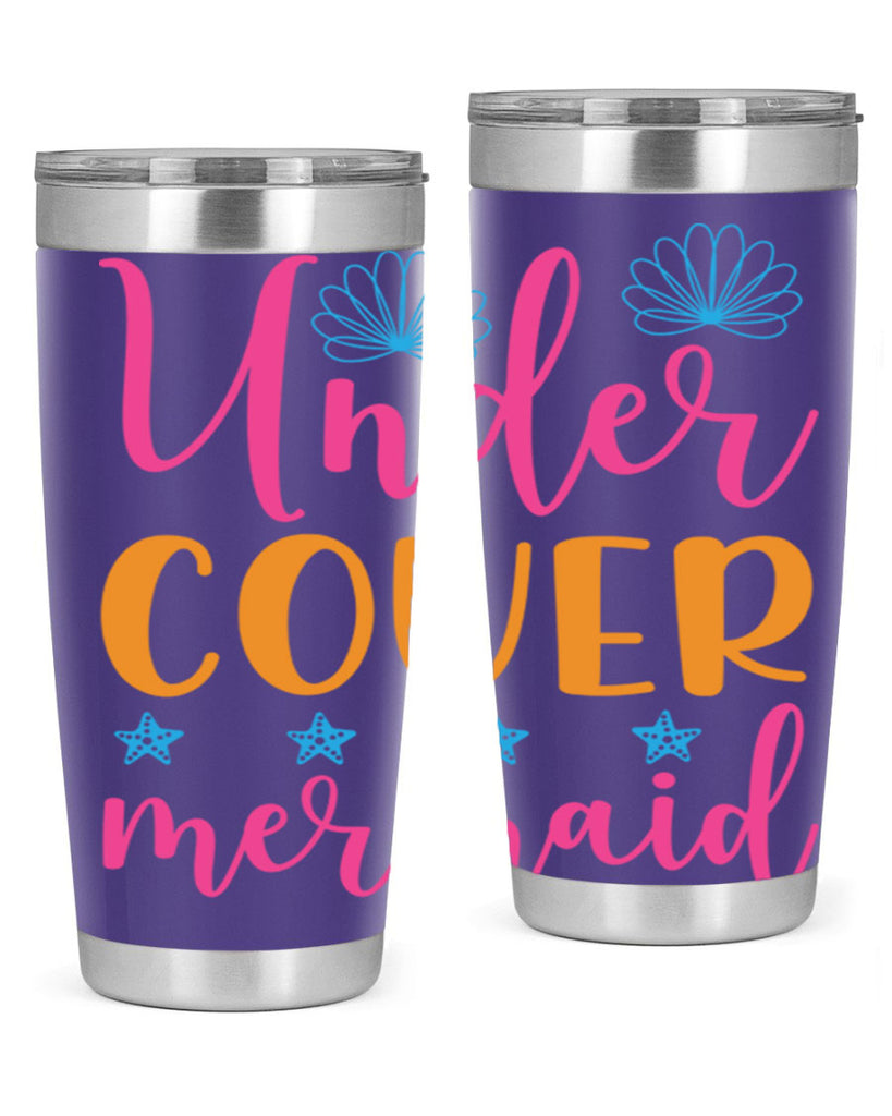 Under Cover Mermaid Design 653#- mermaid- Tumbler