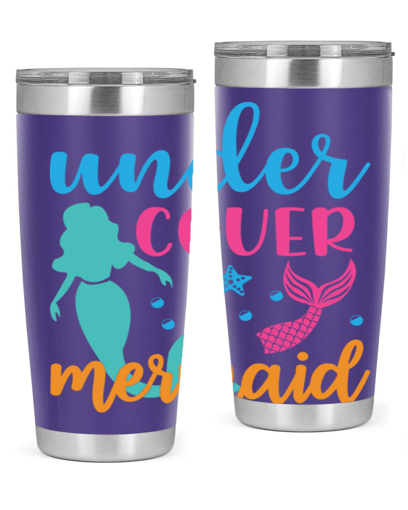 Under Cover Mermaid Design 654#- mermaid- Tumbler
