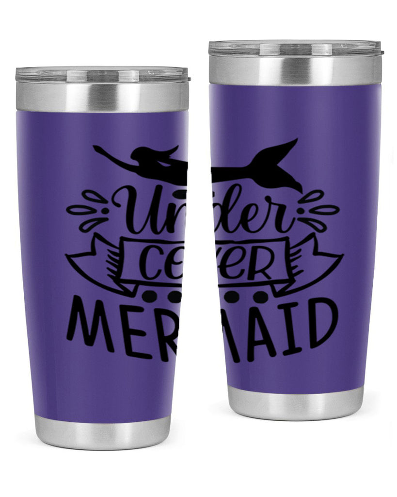 Under cover mermaid 645#- mermaid- Tumbler